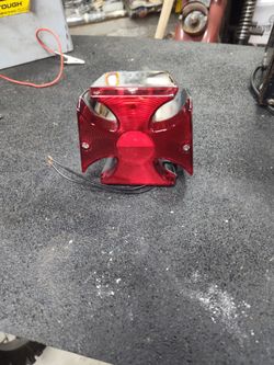 Maltese cross tail light