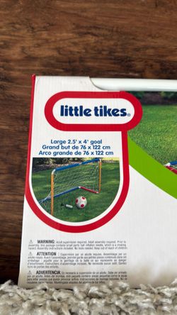 Little tikes soccer goal