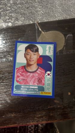 HEECHAN HWANG / KOREA/ World Cup 2026 :Blue outline sticker