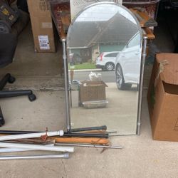Mirrors And Chairs And Household Construction Repair Materials