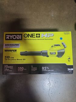 Ryobi 18V ONE+ HP 510 CFM Brushless Blower Kit