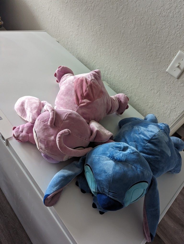 Official Disney Stitch Plushies from Disney World