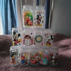 Hola buen dia tengo  
VASOS DE VIDRIO y ACRÍLICO 
DE 16oz
1 × $18   2 × $30
VASOS DE PLASTICO CON AGARRADERA 
$10 c/u
