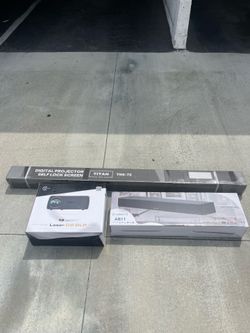 Indoor out door movie projector system