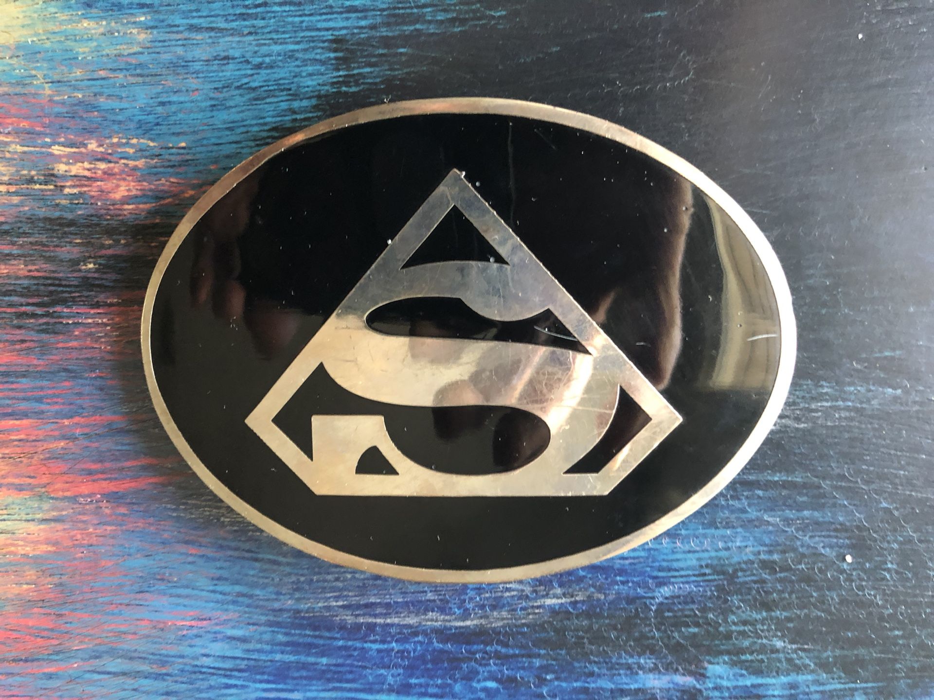 Belt buckle Superman