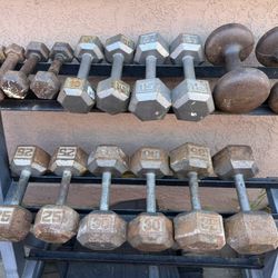 3-35 Lbs Dumbbells Weights 
