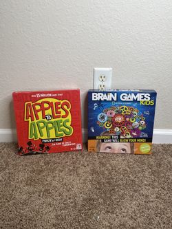 Complete Apples To Apples And Brain Games Kids