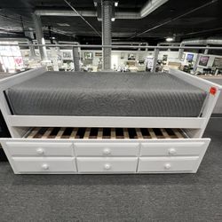 Twin Trundle Bed Frame 