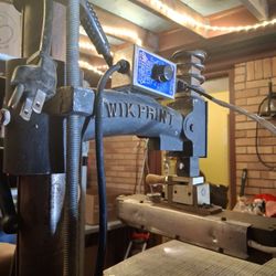 vintage Kwikprint Model 86 foil stamping machine