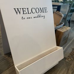 Welcome To Our Wedding Sign