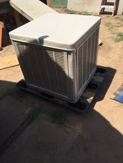 New downdraft 4900cfm evap cooler 450 firm cash only 1800 square feet cooling ability