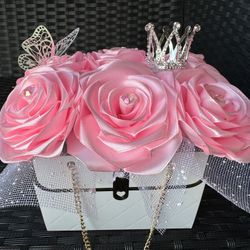 Ribbon Flowers For Valentine’s