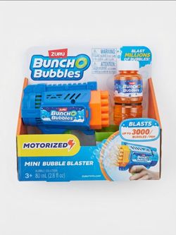 Motorized Mini Bubble Blaster