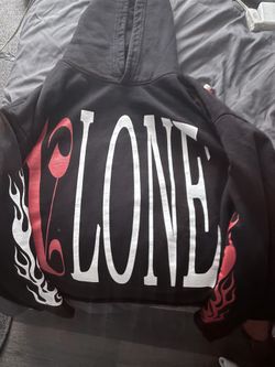 Vlone Palm Angels Hoodie Red