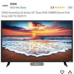 Used Vizio 32” D32f-F1 Smartcast TV