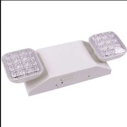 LED White Emergency Light with Ni-Cad 6.0 Rectangle 11-Watt Equivalent Integrated -Volt Battery (BRAND NEW)
