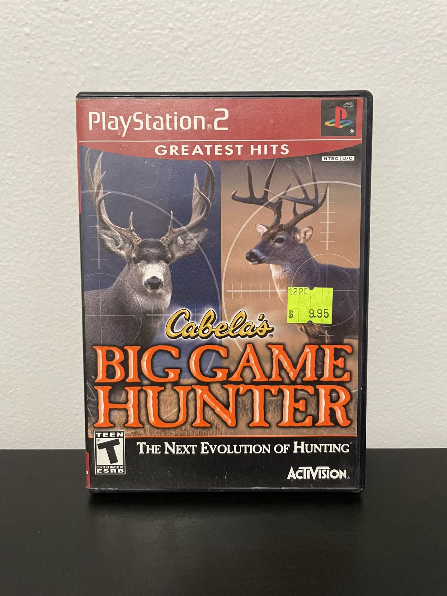 Cabela's Big Game Hunter PS2 PlayStation 2 CIB Greatest Hits Activision 2002