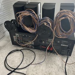 4 Bose Y Yamaha Amplificados