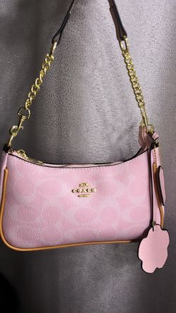 Pink coach purse