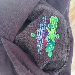 Brown And Pink Spider Hoodie
