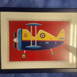 Plane Framed Pictures