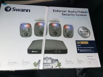 Brand New Swann Enforcer Audio/Video Security System