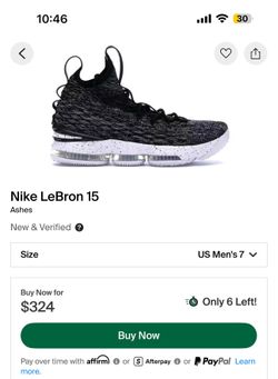LeBron 15 Ashes