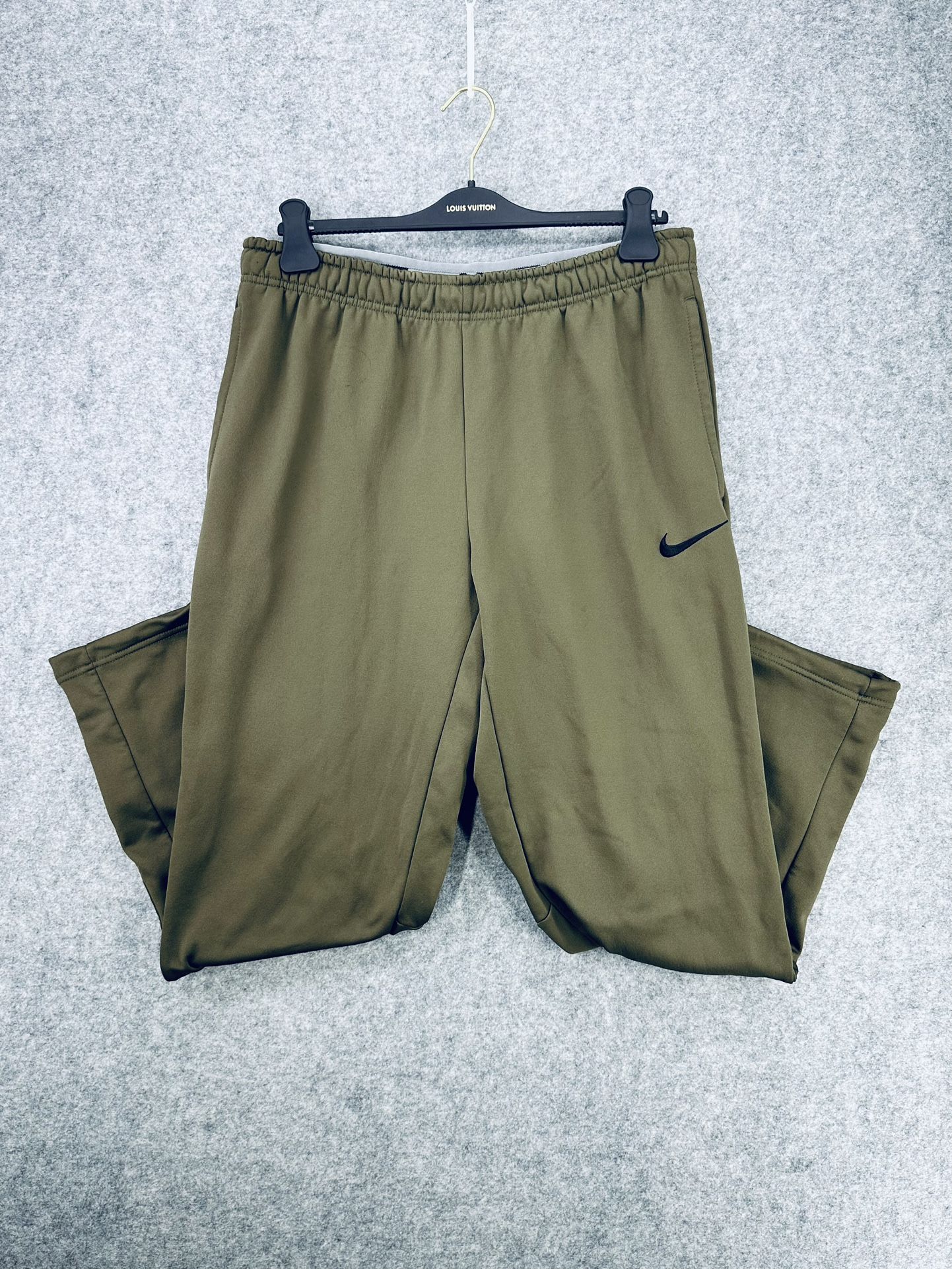 Y2K Nike Sweatpants Olive Green Nike Therma-fit Men’s XL ankle cinch