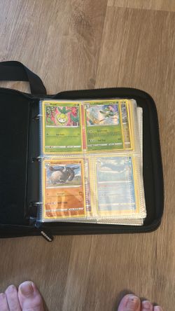 Pokemon set, 65+ cards! (binder included)