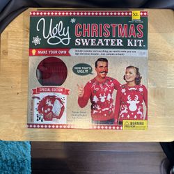 DIY Ugly  Sweater Christmas  Kit 
