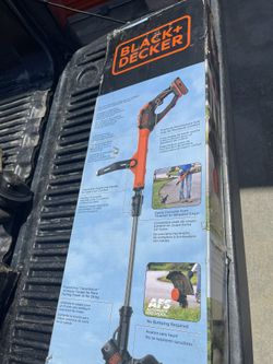  BLACK+DECKER 20V MAX Cordless String Trimmer, 2 in 1