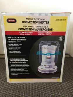*Brand New* Dyna-Glo 23,000 BTU / Hour Kerosene Convection Heater for Sale  in Auburn, WA - OfferUp