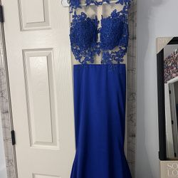 Royal Blue Prom Dress