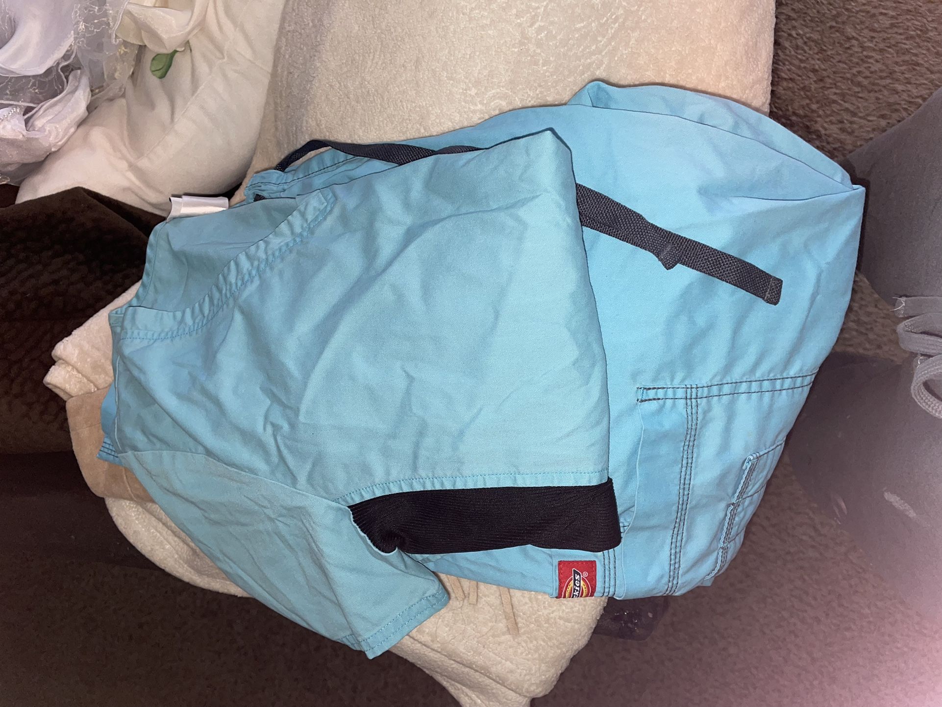 Turquoise Scrub Set