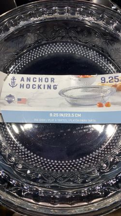 Anchor Hocking LAUREL EMBOSSED Pie Dish