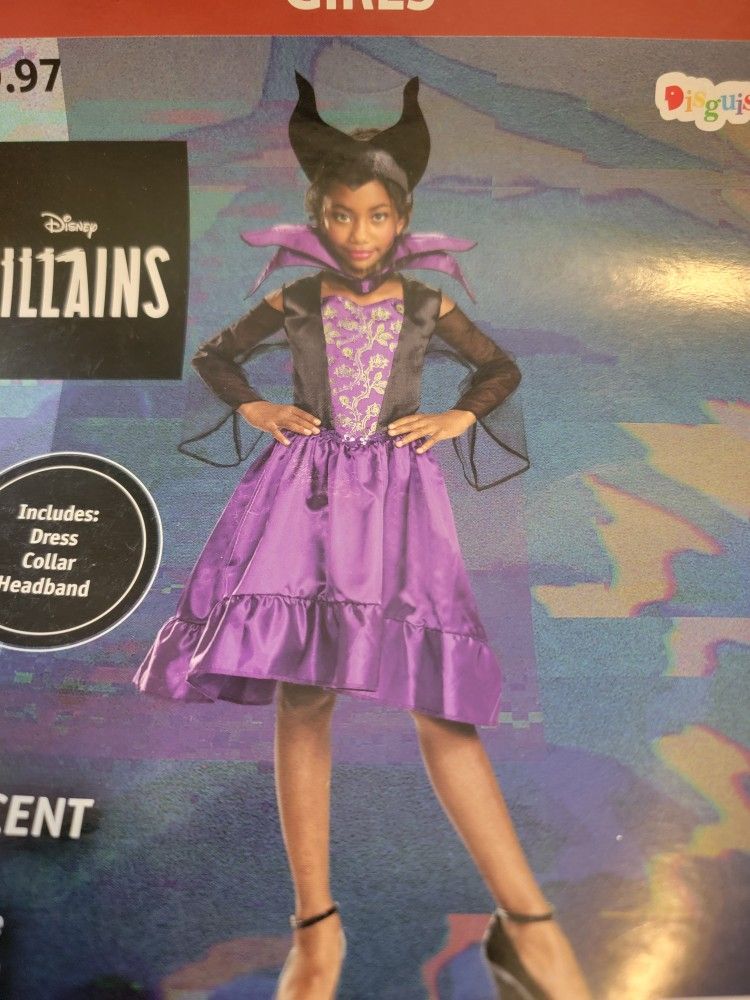 Maleficent Girls Costume