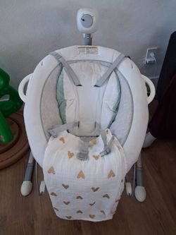 Graco sooth and sway lx swing and portable bouncer