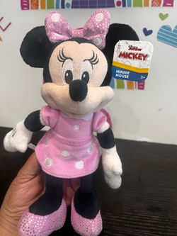 DISNEY NEW MINNIE MOUSE  10 INCH PLUSH