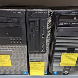 Dell & HP computers for sale!

Intel Core i5 Processor 
8GB Ram, 
128GB SSD,
500GB HSD
Freshly Installed Windows 11. 