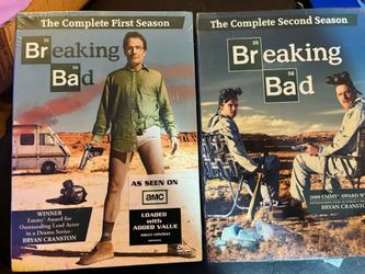 Breaking Bad: The Complete Season 1 & Season 2 DVD Bundle - Brand New & Factory Sealed