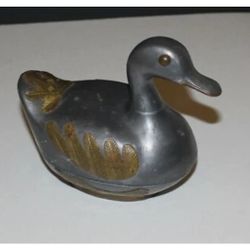 Vintage Duck Trinket Box
