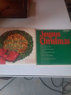 Christmas vinyl album's