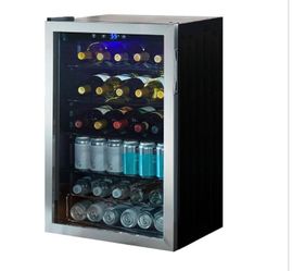 4.3 Cu. ft. Wine and Beverage Cooler in Stainless Steel