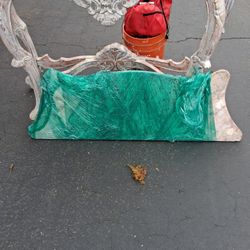 Marble Top Table And Dresser $200