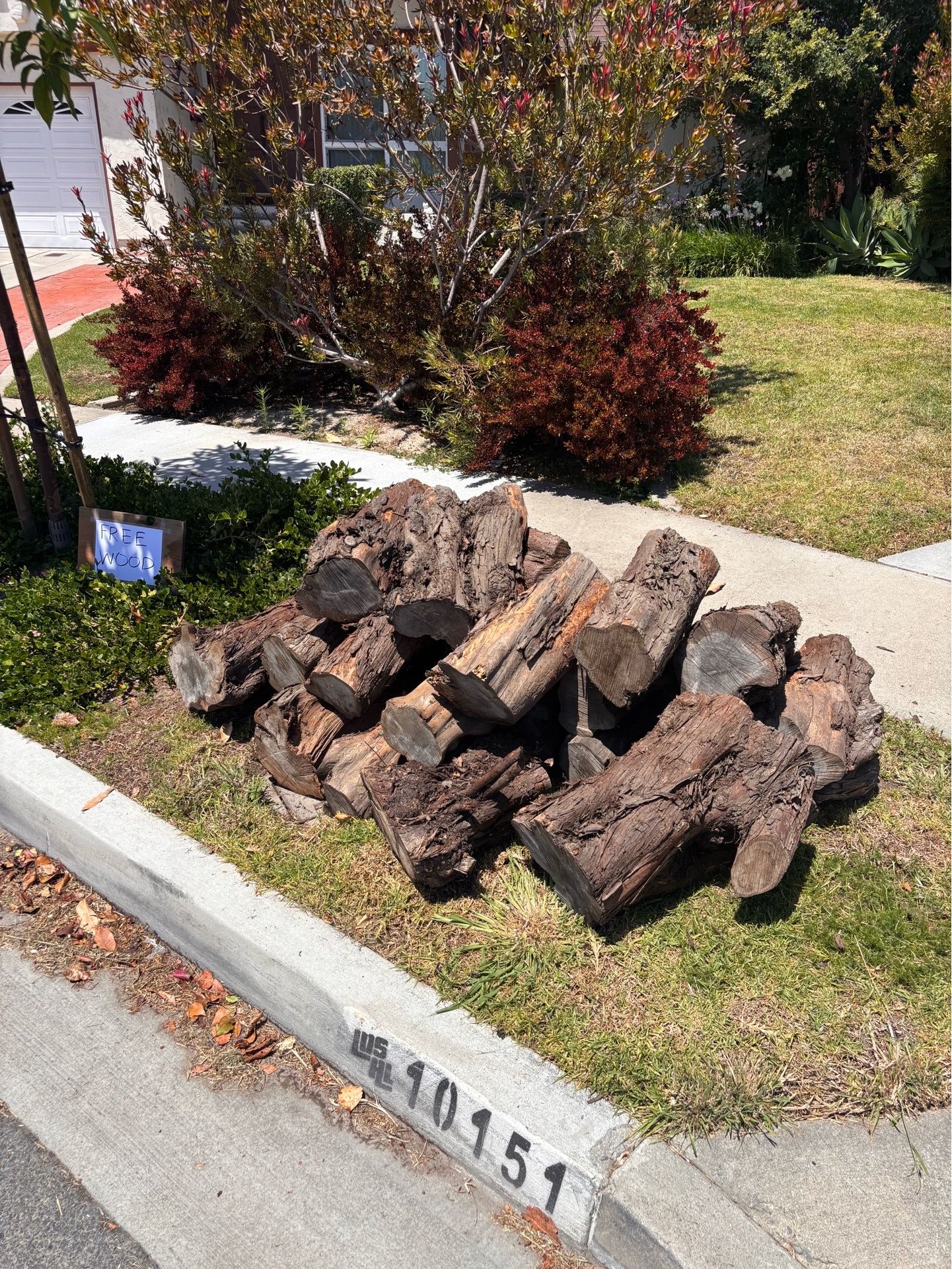 FREE WOOD LOGS