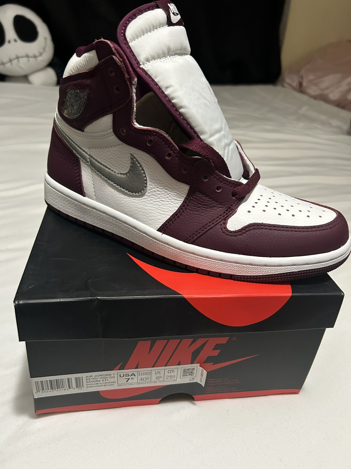 Jordan 1 High Bordeaux Shoes
