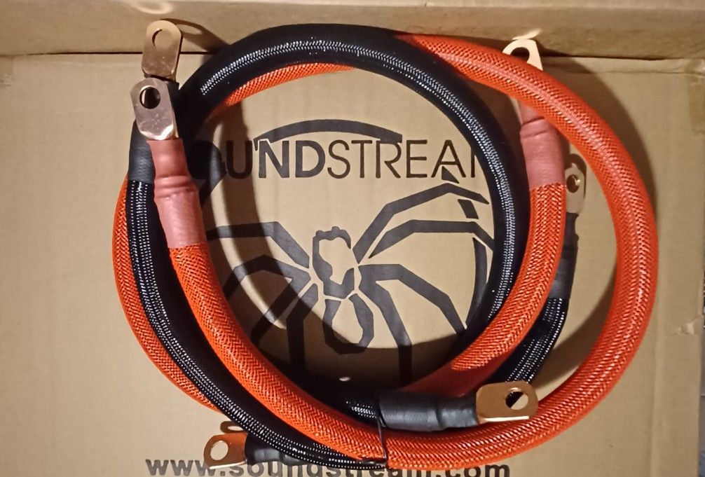 New Zero Gauge Big 3 Wire Kit With Copper Terminals 