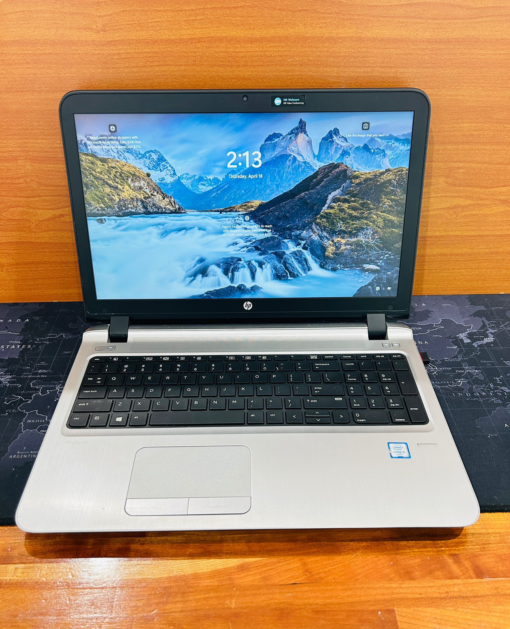 HP ProBook 15” 840 G3 i5-6200u 2.4GHz 8GB 120GB SSD Windows 11 PRO
