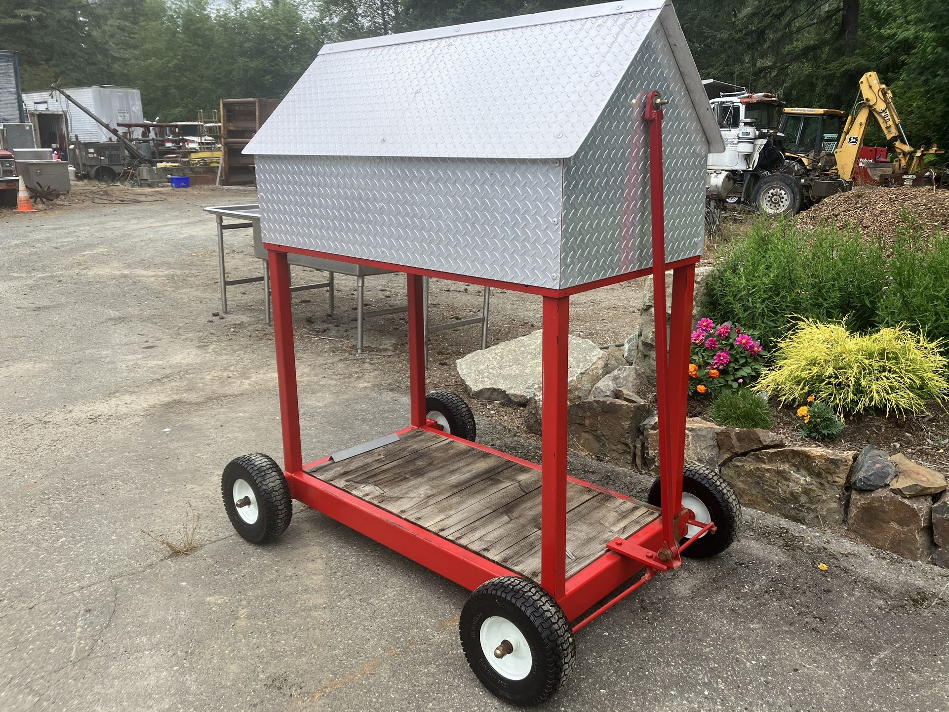 Chicken Coop Or Firewood Cart