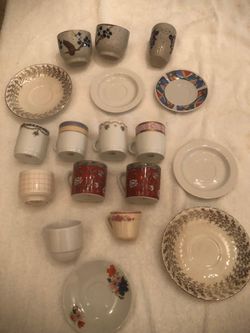 DEMI TASSE COFFEE CUPS !!!